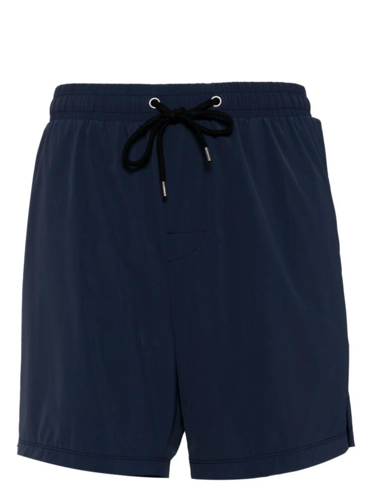 James Perse split hem board shorts - Blue Cover