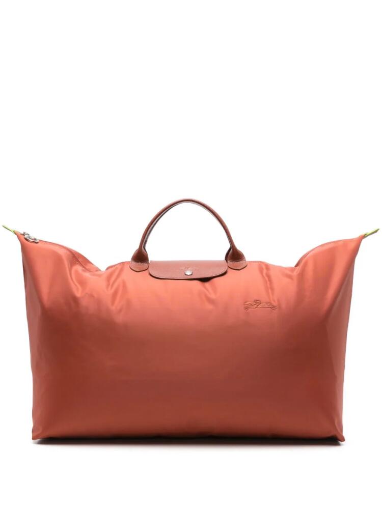 Longchamp medium Le Pliage holdall - Orange Cover