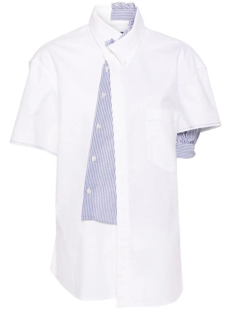 Kolor button-down collar shirt - White Cover