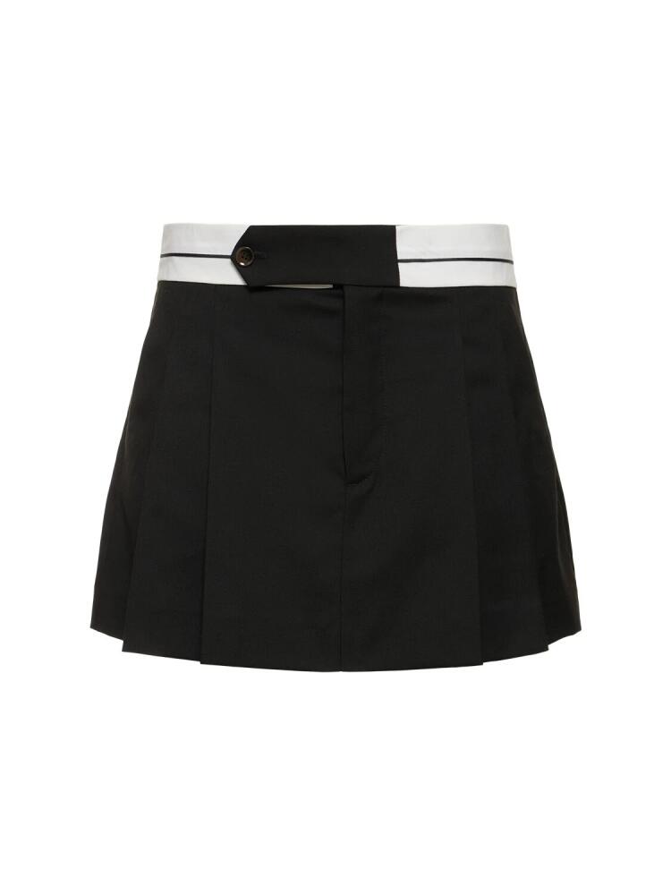 THE GARMENT Pluto Viscose Blend Mini Skirt Cover