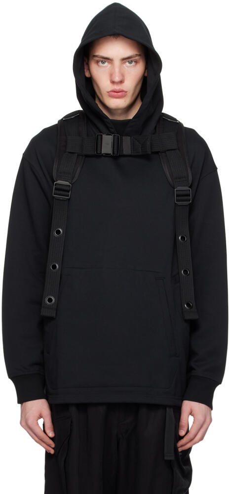 Y-3 Black Pocket Hoodie Cover