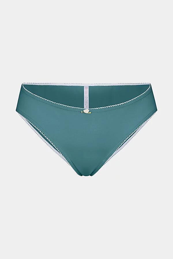 RAT BOI Low Rise Lace Trim Undie in Sea Cover