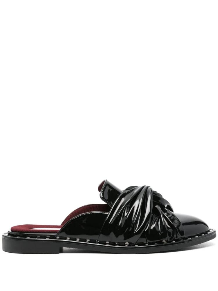 Stella McCartney Falabella Twisted Alter-Mat mules - Black Cover