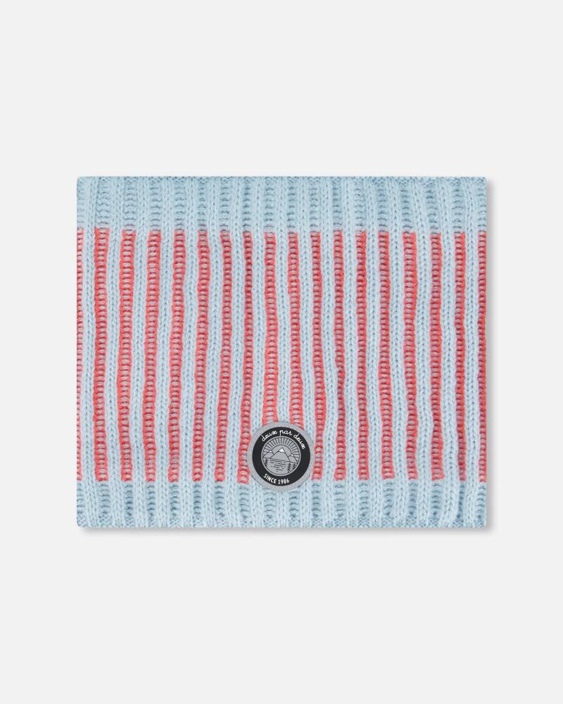 Deux par Deux in Blue And Coral Stripes Cover