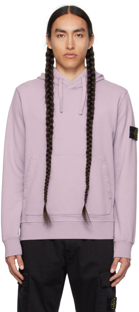 Stone Island Purple Patch Hoodie Cover