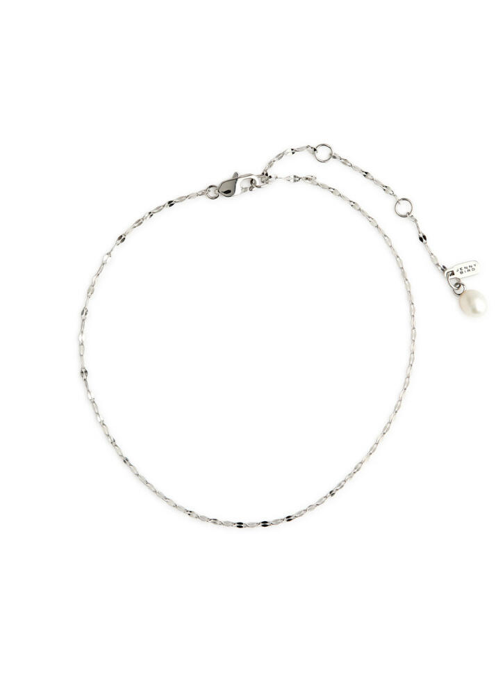 Jenny Bird Capri Rhodium Ion-plated Anklet - Silver Cover