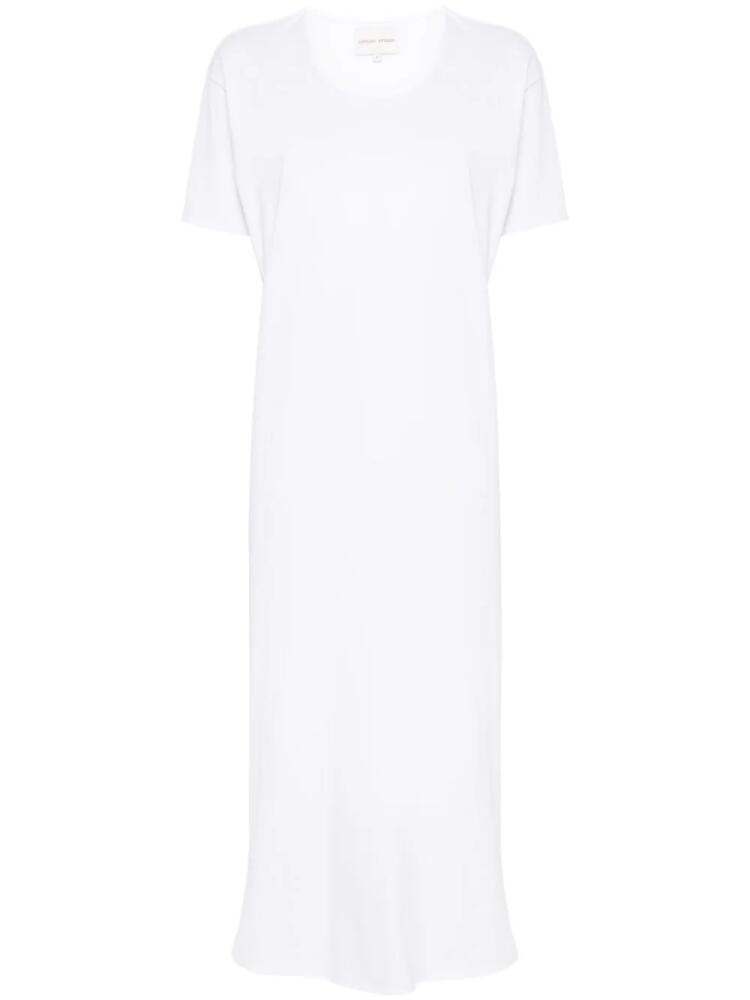 Loulou Studio cotton jersey shirt dress - White Cover