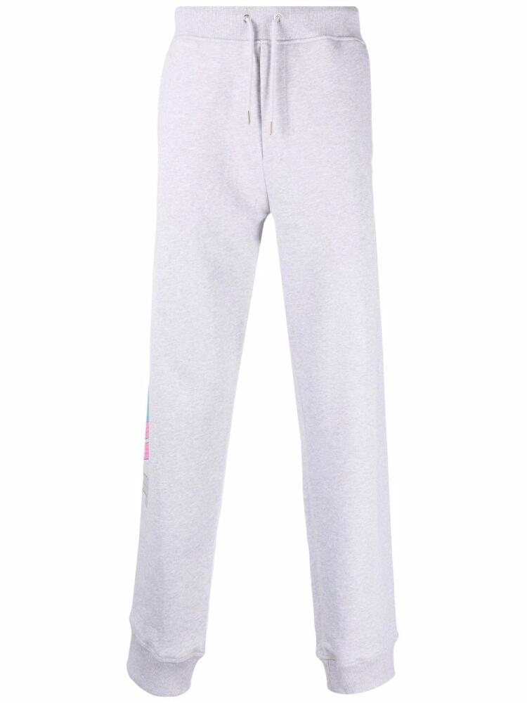 Helmut Lang 3D logo track pants - Grey Cover