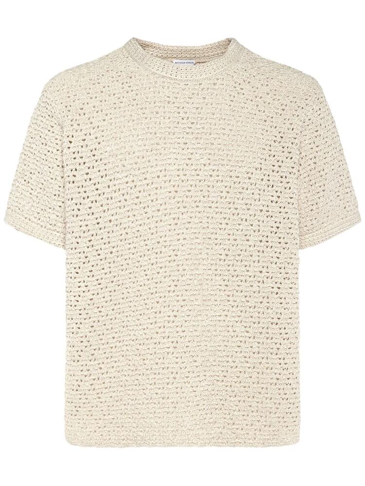 BOTTEGA VENETA Cotton Crochet T-shirt Cover