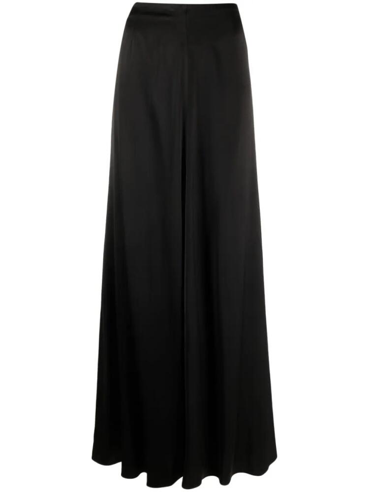 Fabiana Filippi high-waisted satin maxi skirt - Black Cover