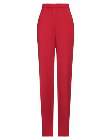 Max Mara Studio Woman Pants Red Virgin Wool Cover