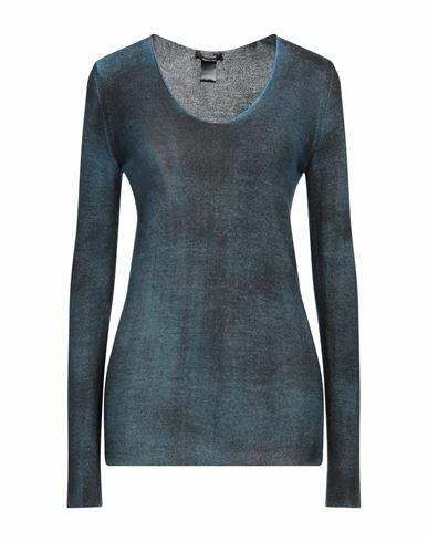 Avant Toi Woman Sweater Midnight blue Cashmere, Silk, Polyester Cover