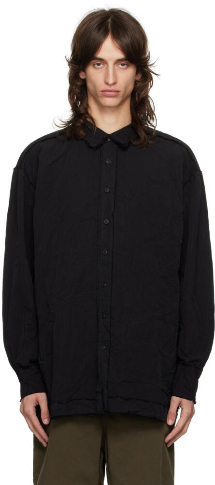 CASEY CASEY Black Hamnet Shirt Cover