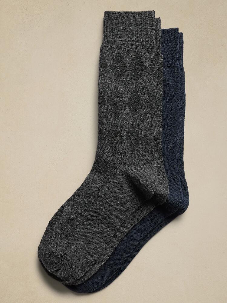 Banana Republic Breathe Merino Sock 2-Pack Cover