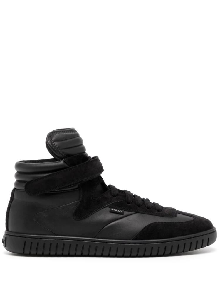 Bally panelled high-top sneakers - Black Cover