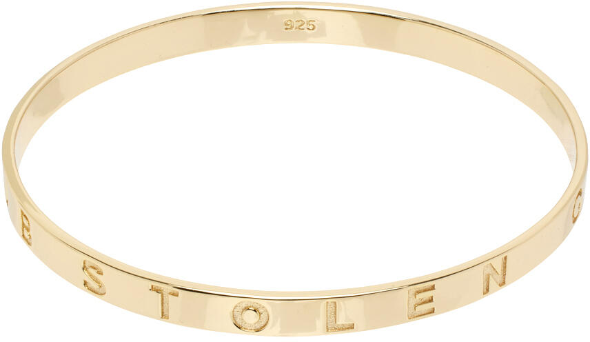 Stolen Girlfriends Club Gold Stolen Bangle Bracelet Cover