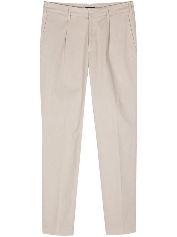 Brioni organic cotton trousers - Neutrals Cover