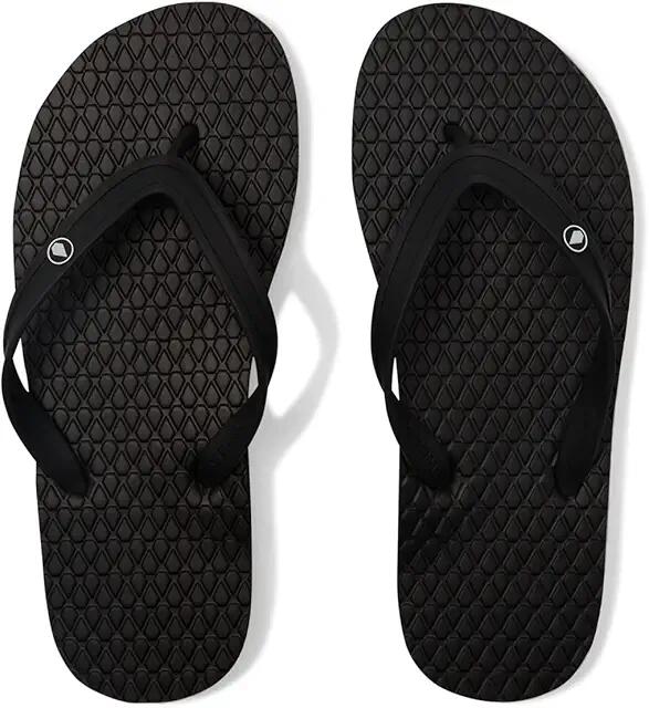 Volcom Eco Concourse Sandals (Black) Men's Sandals Cover