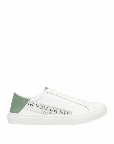 Ih Nom Uh Nit Man Sneakers White Soft Leather Cover