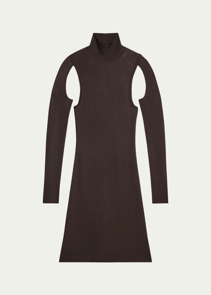 Helmut Lang Air Cut-Out Turtleneck Dress Cover