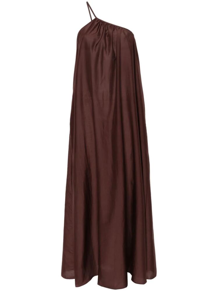 Matteau Voluminous one-shoulder dress - Brown Cover