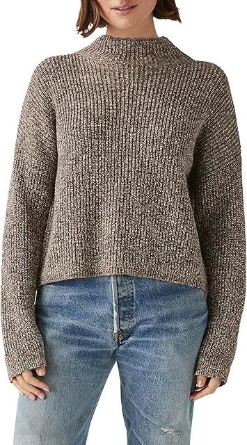 Michael Stars Candice Funnel Neck Sweater (Java) Women's Sweater Cover