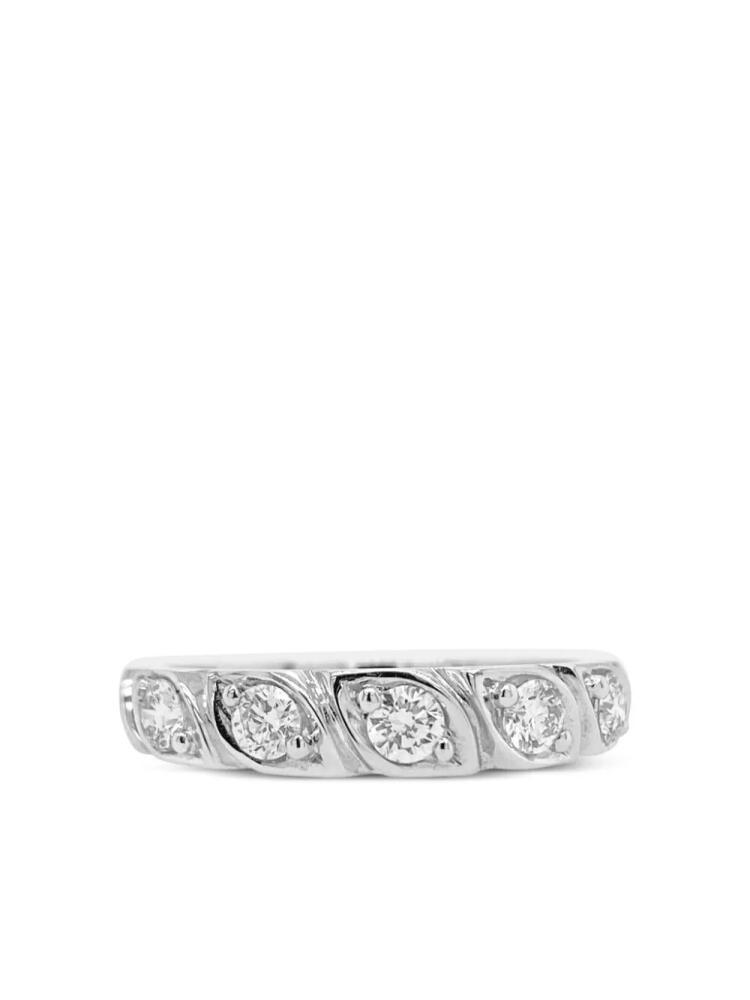 HYT Jewelry 18kt white gold diamond ring - Silver Cover