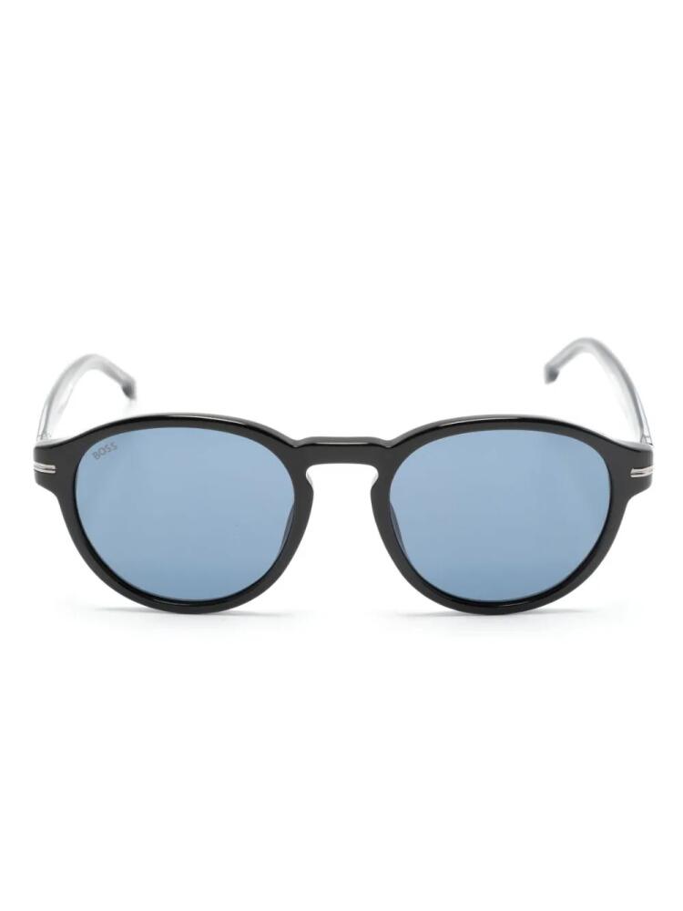 BOSS round-frame sunglasses - Black Cover