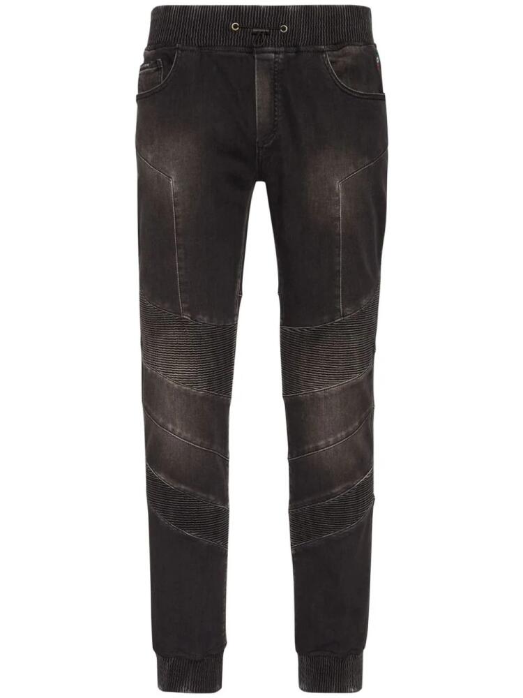 Philipp Plein drawstring skinny jeans - Black Cover