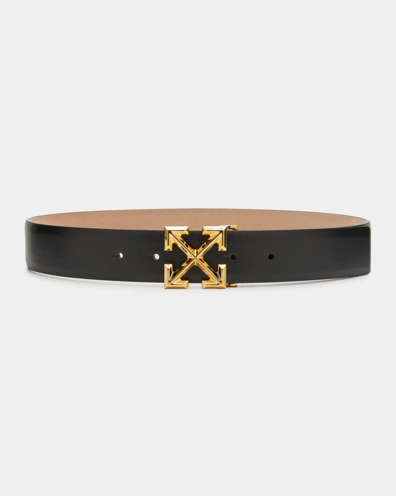 Off-White Arrow Leather Belt Cover