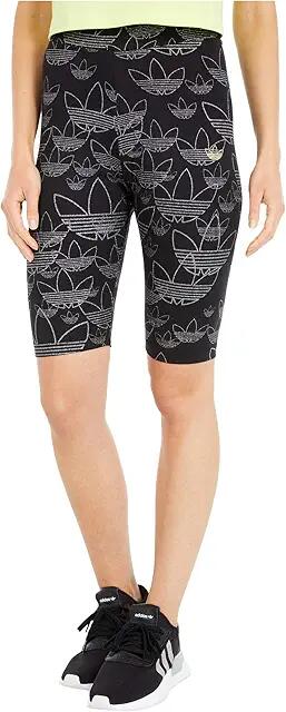 adidas Originals AOP Tights (Black) Women's Casual Pants Cover