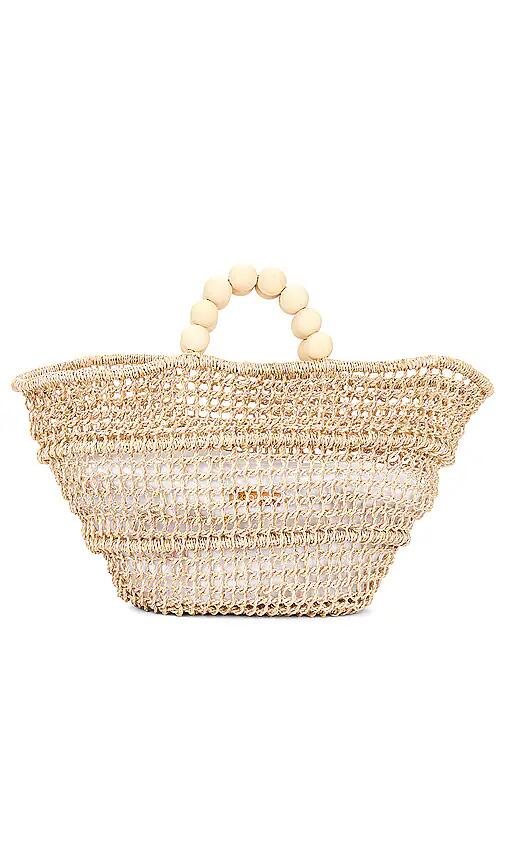 Poolside The Comporta Tote in Beige Cover