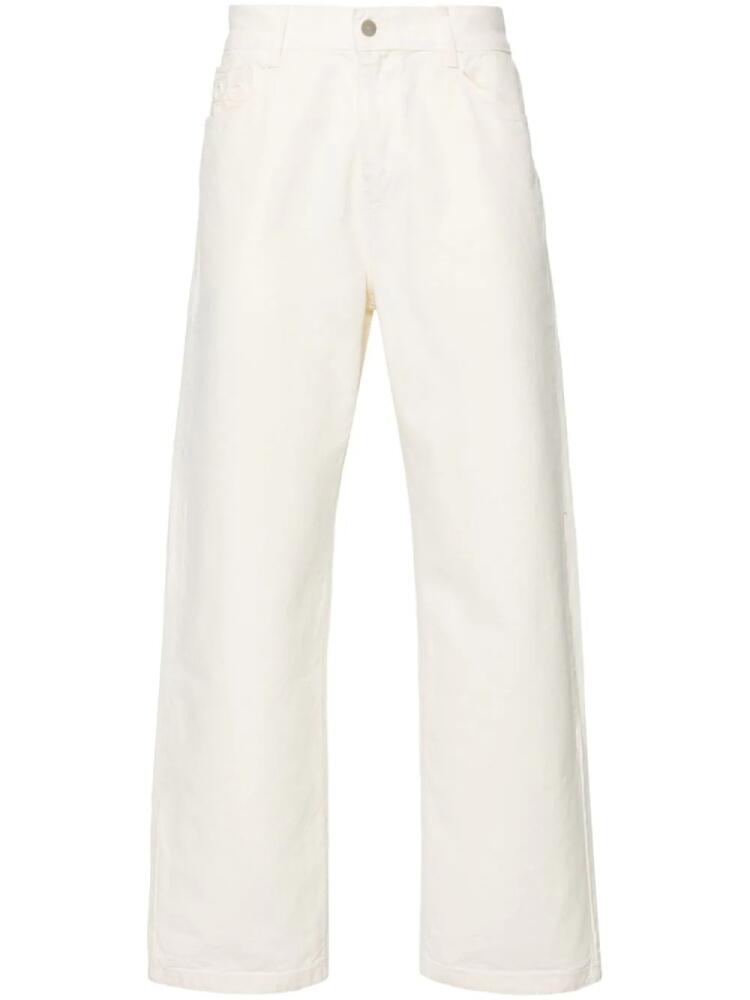 ARTE Joshua mid-rise straight-leg jeans - Neutrals Cover