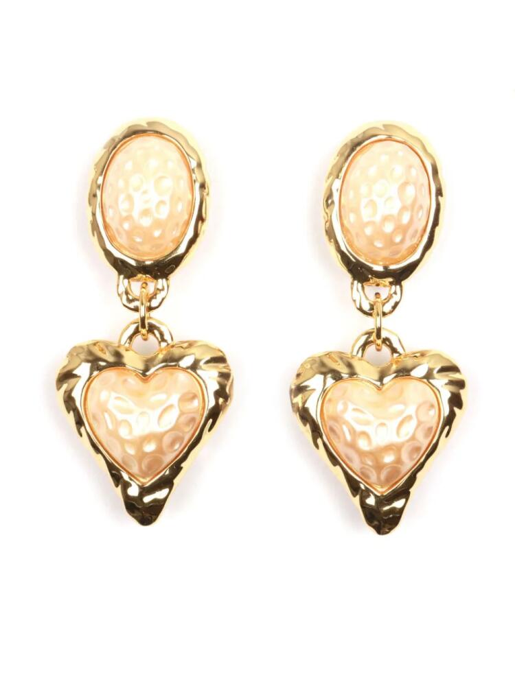 JULIETTA Night Fever clip-on earrings - Gold Cover