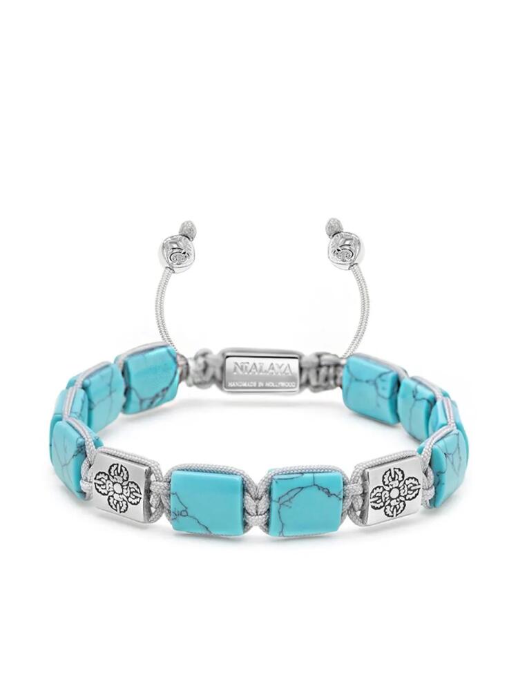 Nialaya Jewelry The Dorje Flatbead Collection bracelet - Blue Cover