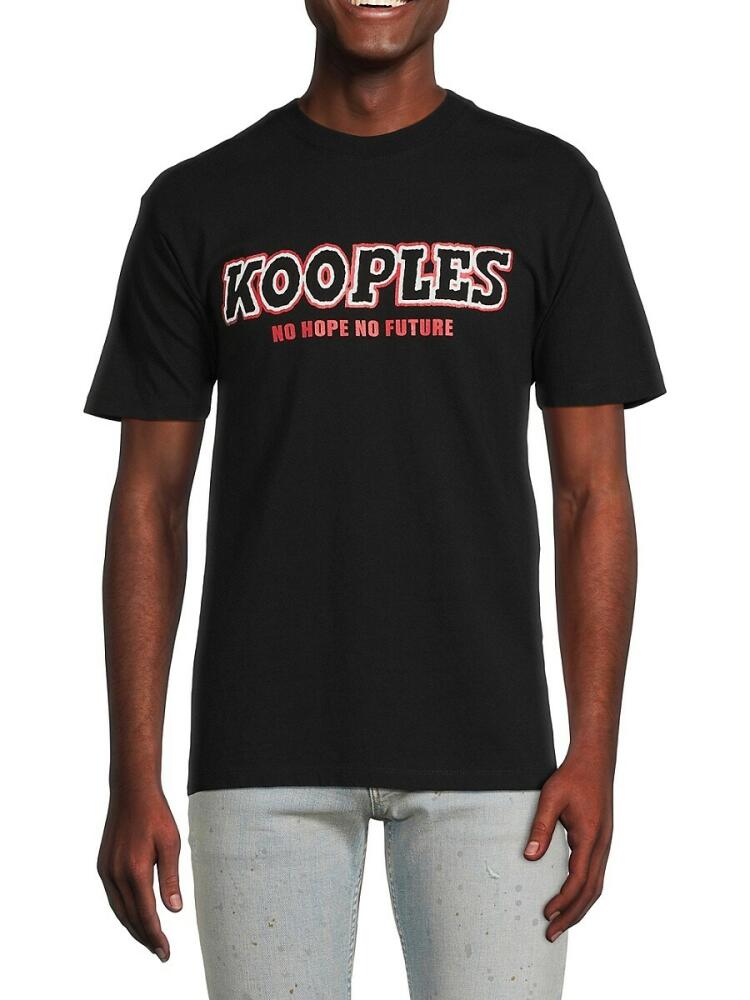 The Kooples Men's Logo Graphic Tee - Black Cover