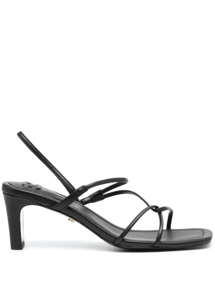 SANDRO open-toe heeled sandals - Black Cover