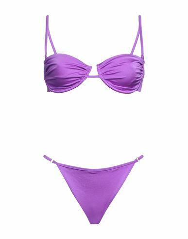 Matineé Woman Bikini Purple Polyamide, Elastane Cover