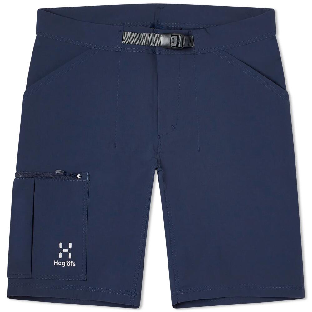 Haglöfs Men's Lizard Shorts in Tarn Blue Cover