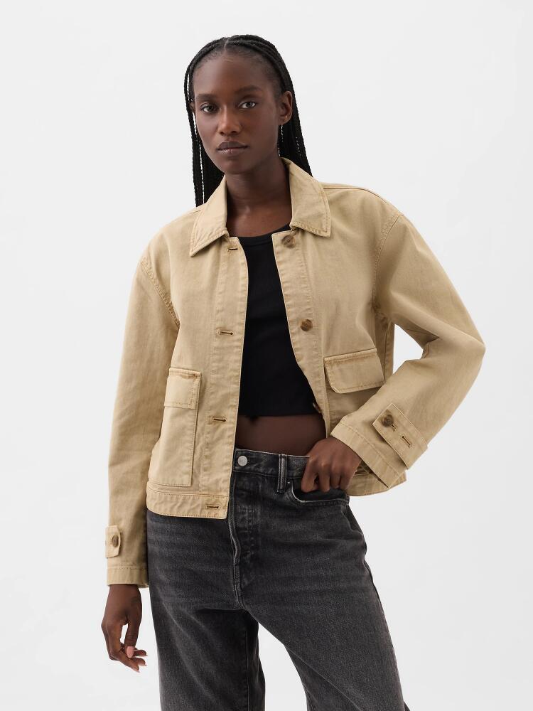 Gap Relaxed Utility Jacket Cover