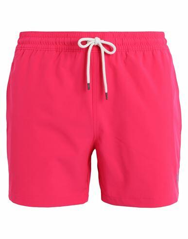 Polo Ralph Lauren Man Swim trunks Fuchsia Recycled polyester, Elastane Cover