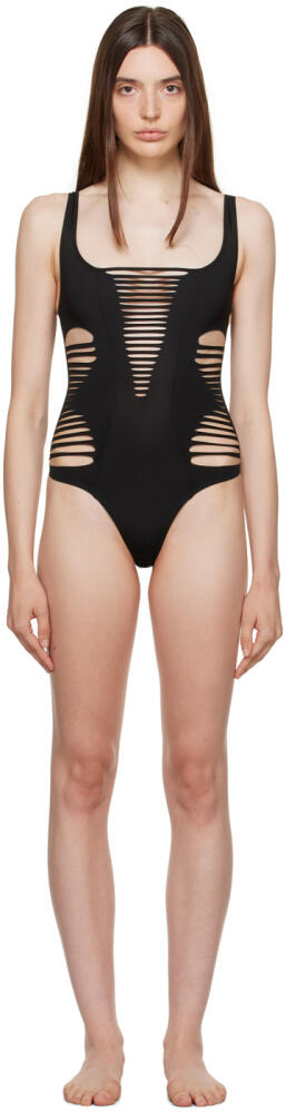 Agent Provocateur Black Dakotta Swimsuit Cover