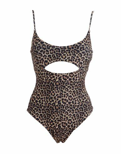 Matineé Woman One-piece swimsuit Sand Polyester, Elastane Cover