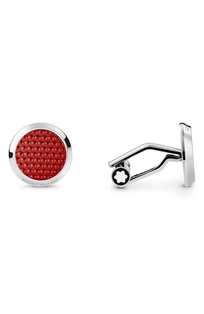 Montblanc Meisterstück Cuff Links in Red Cover