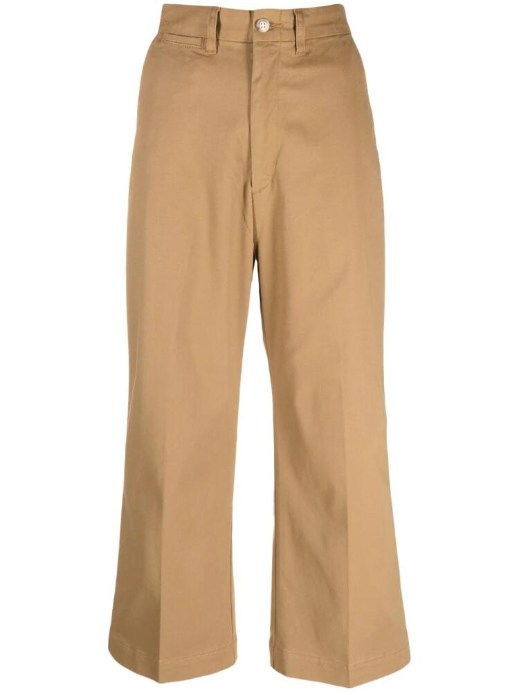 Polo Ralph Lauren high-waisted cropped trousers - Neutrals Cover