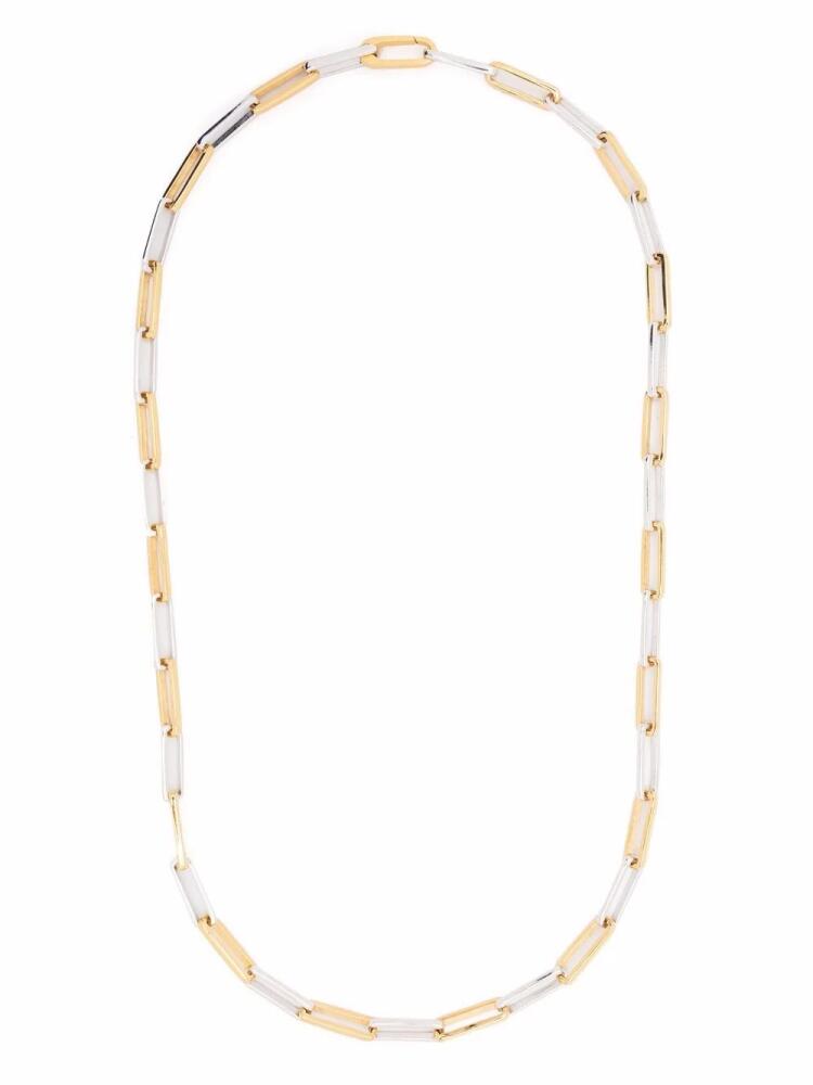 Missoma fused two-tone chain necklace - Gold Cover