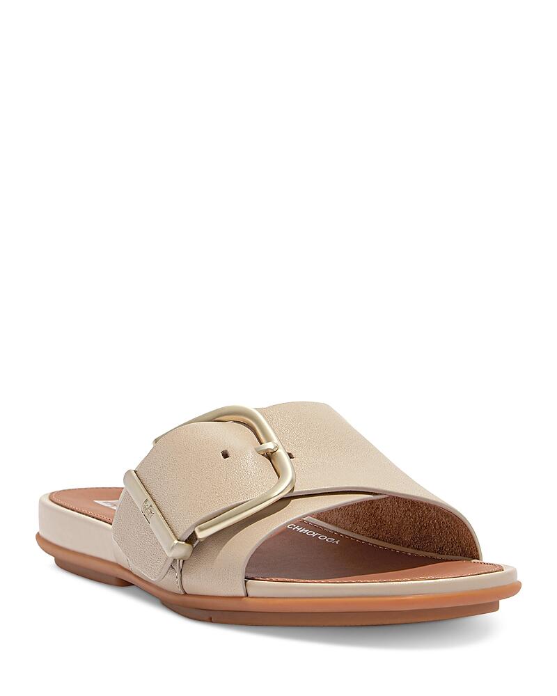 FitFlop Women's Gracie Maxi-Buckle Slide Sandals Cover