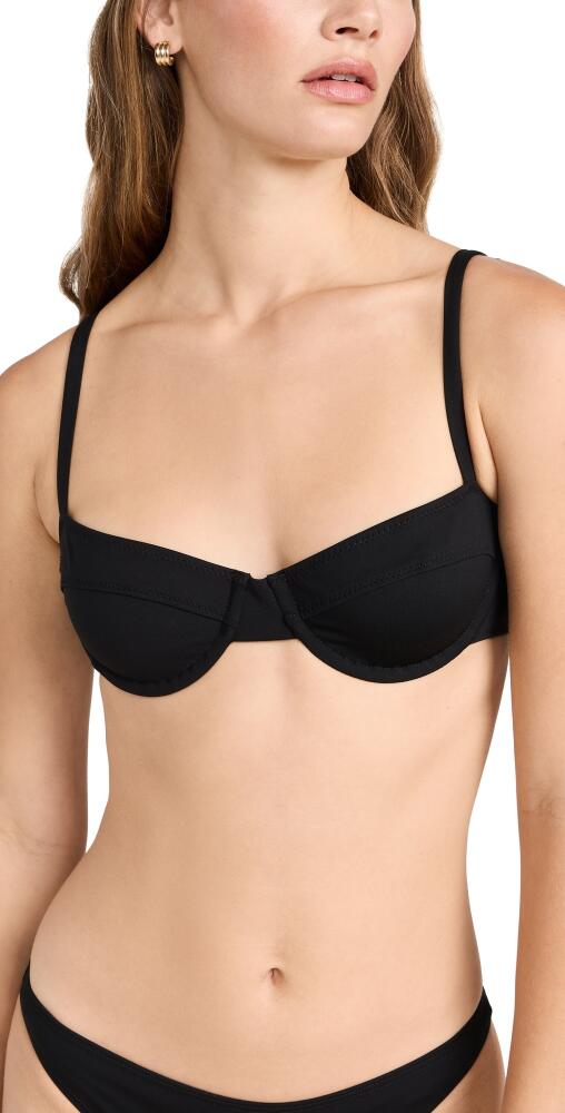 A. L.C. Dylan Bikini Top Black Cover