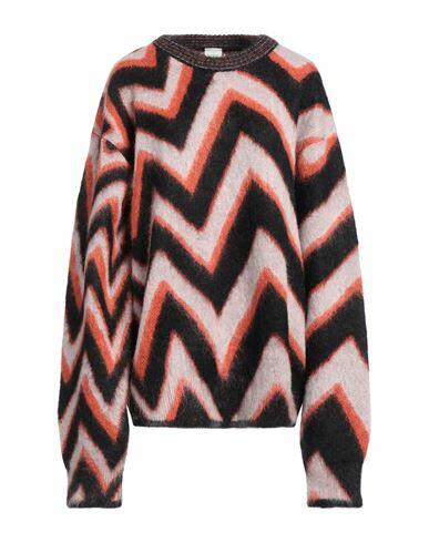 Paul Smith Woman Sweater Orange Virgin Wool, Nylon, Polyamide, Wool Cover