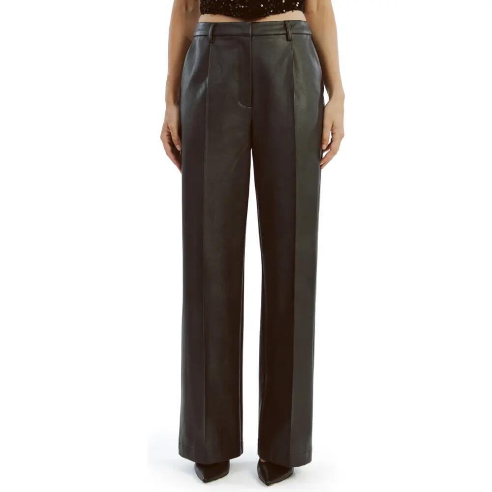 Bardot Sedona Faux Leather Pants in Black Cover